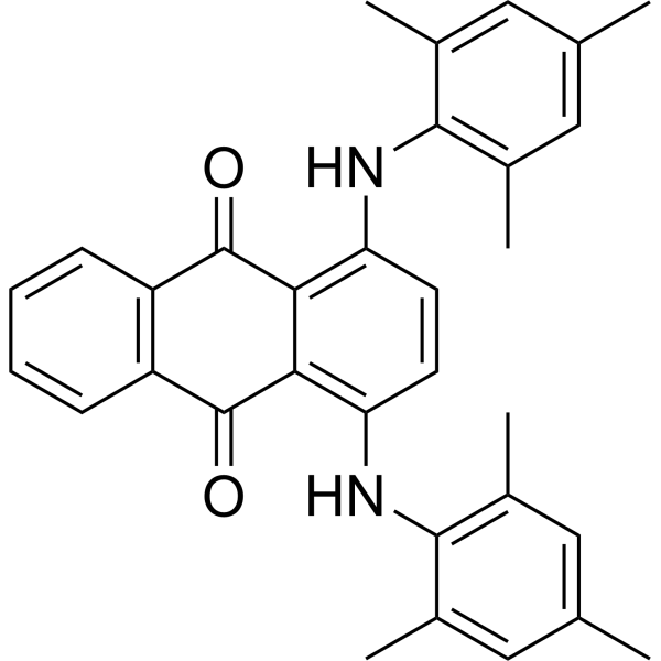 1,4-Bis(mesitylamino)anthraquinone 116-75-6